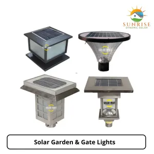 Solar Garden & Gate Lights