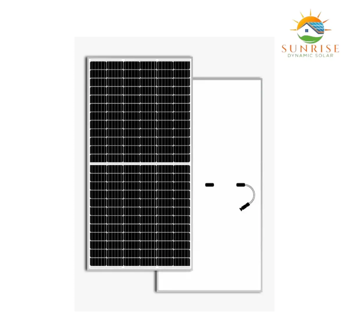Mono perc half cut solar panel