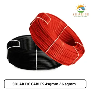 SOLAR DC CABLES 4sqmm/6 sqmm